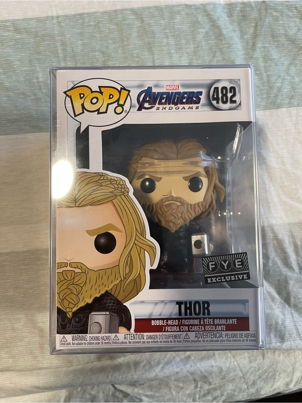 Funko Pop! Marvel Avengers Endgame Thor - Blonde, Brown, Black